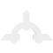 Ekena Millwork Ericson Architectural Grade PVC Gable Bracket, 36"W x 21"H x 2"D x 4"F, 14/12 Pitch GBP036X21X0204ERI00 - alternate 2